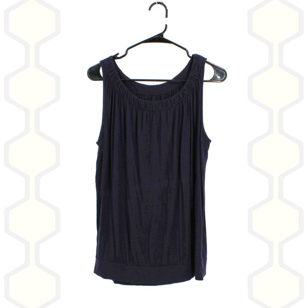 🐝 3/$25 Loft Navy Tank Top M